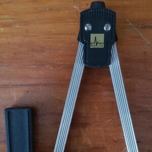 VINT. MCCOY CARTOGRAPHER Mapping COMPASS Drafting Tool Made GERMANY VINTAGE 4.5"